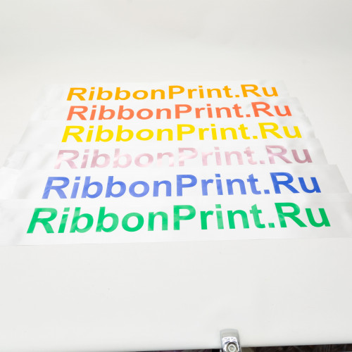 Риббон Розовый Wax-Resin 110мм * 200м премиум китай